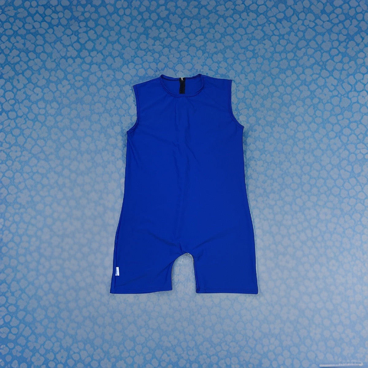 Blue SPECIAL NEED SWIMSUITS with front zipper