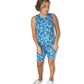 Flower Print Special Needs Swimsuit 